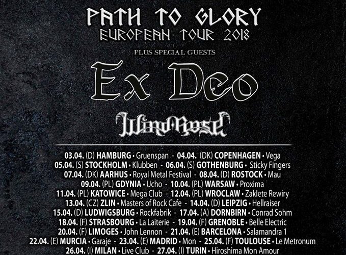 Path to Glory European tour 2018