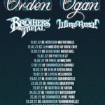 Orden Ogan+Brothers of Metal+Wind Rose tour 2022